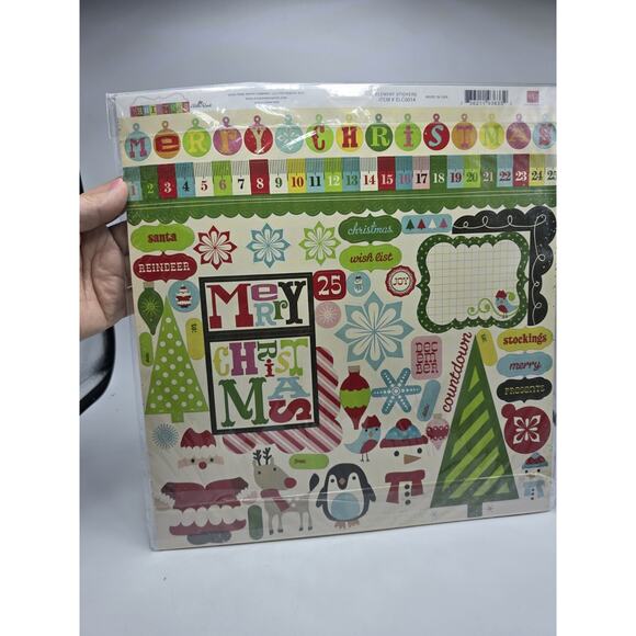 Echo Park Collection Kit 12"X12"-Santa's Christmas Delivery Scrapbook kit - Picture 4 of 5